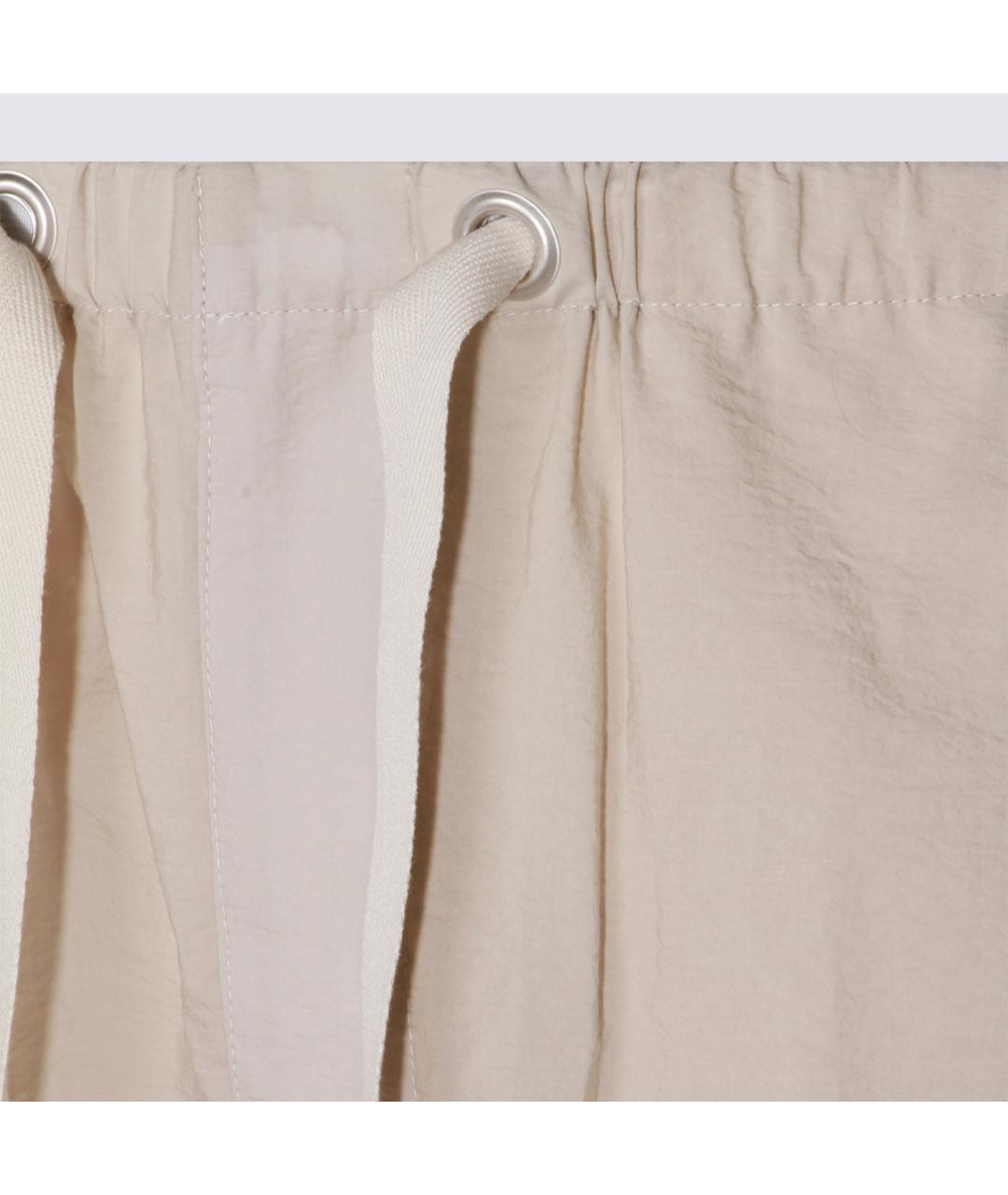 LEMAIRE Белые хлопковые шорты, фото 4