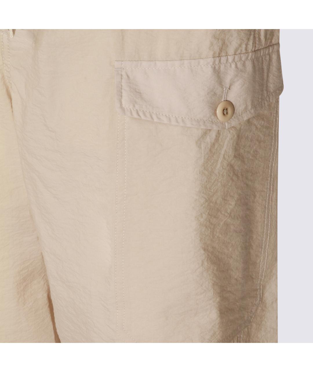 LEMAIRE Белые хлопковые шорты, фото 3