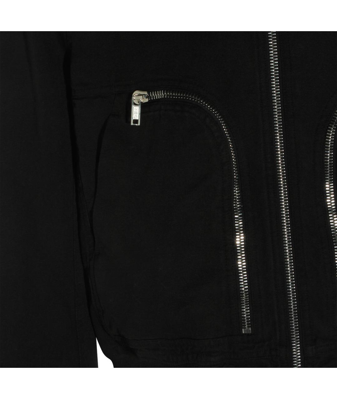 RICK OWENS DRKSHDW Черная полиамидовая куртка, фото 4