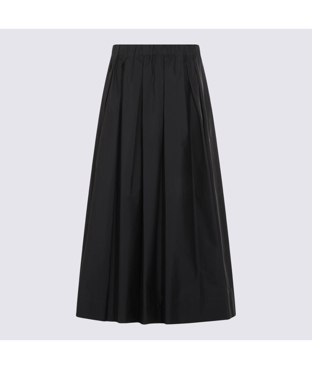 'S MAX MARA Синяя хлопковая юбка макси, фото 2