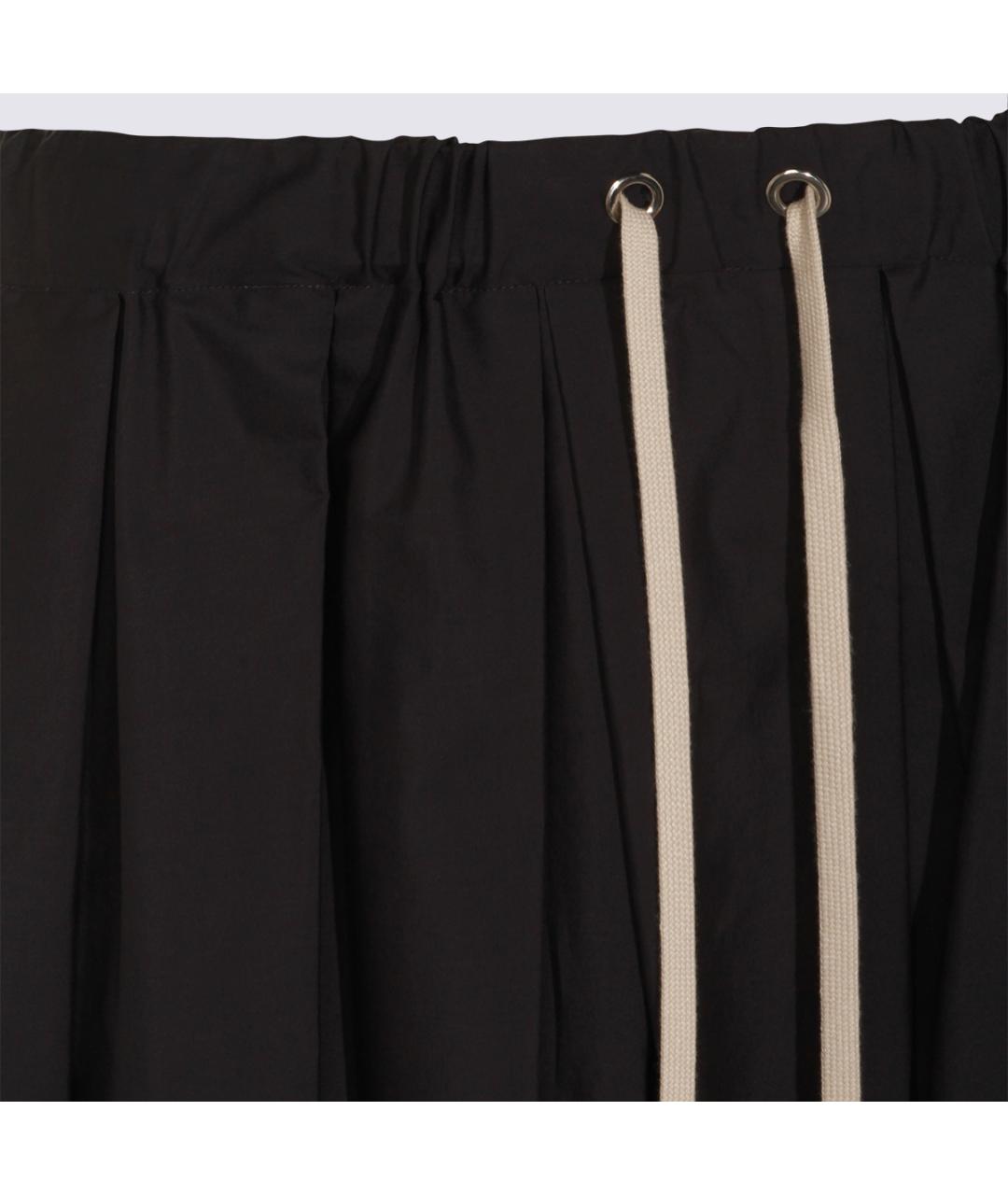 'S MAX MARA Синяя хлопковая юбка макси, фото 3