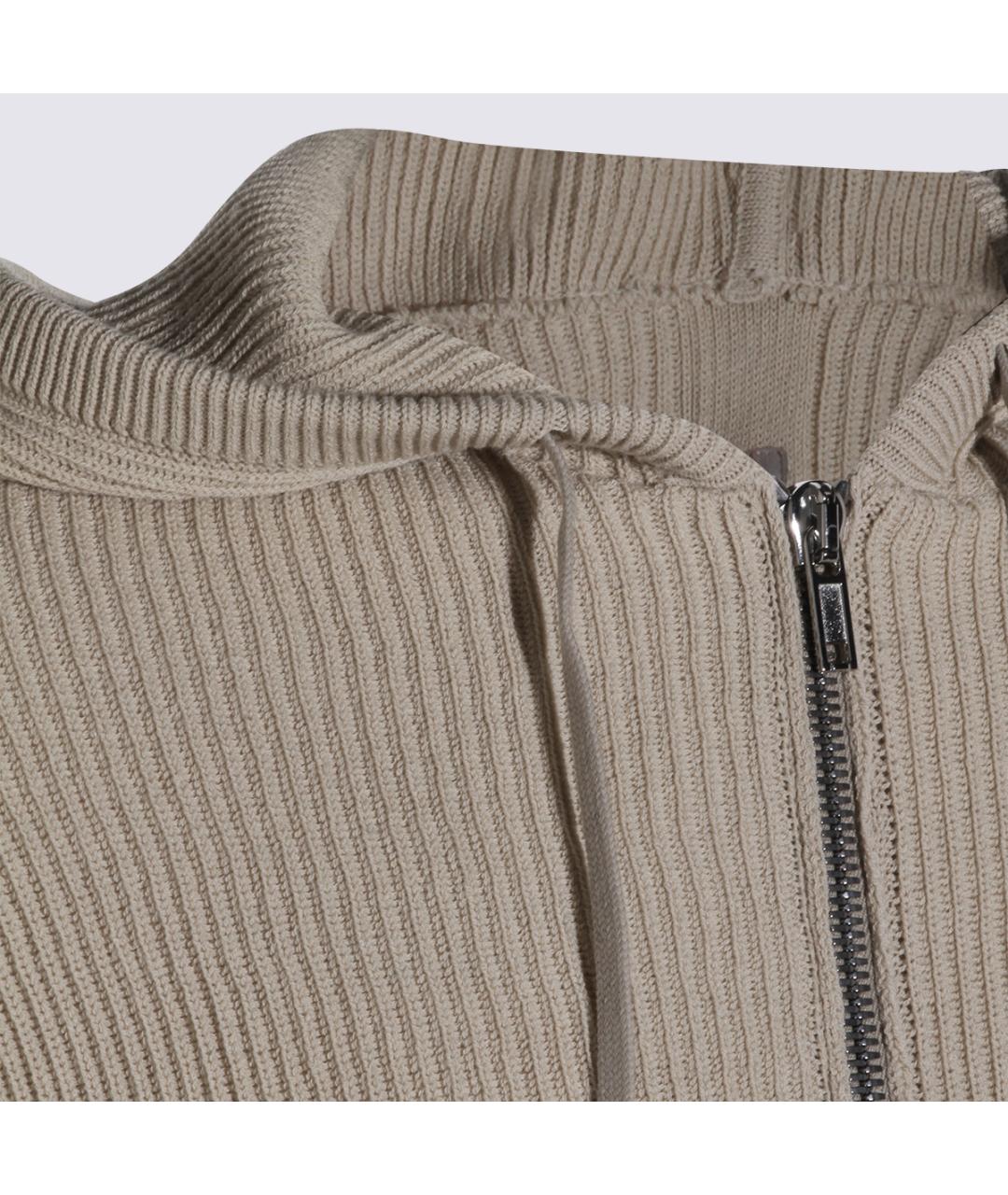 RICK OWENS Бежевый шерстяной кардиган, фото 3