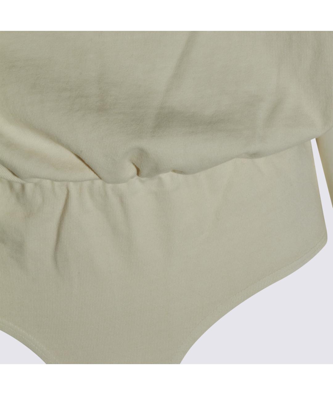 WILLY CHAVARRIA Белое хлопковое боди, фото 4