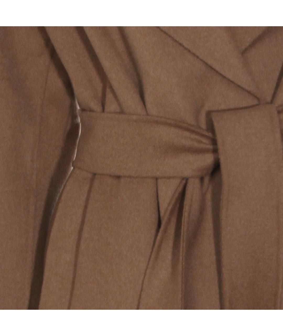 'S MAX MARA Бежевое кашемировое пальто, фото 3