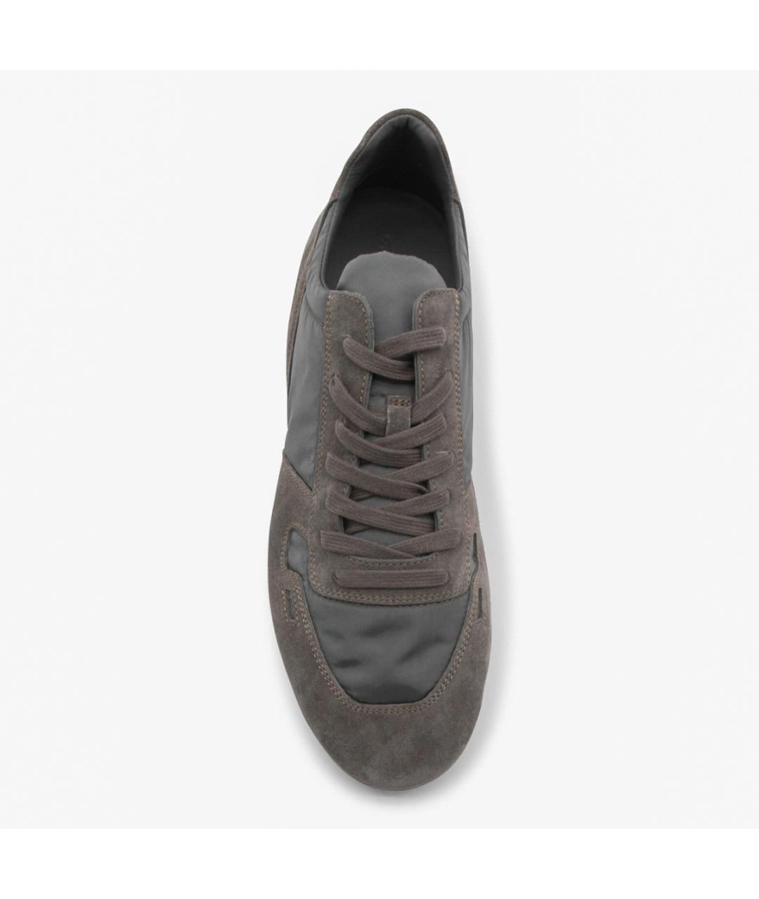 RICK OWENS Кожаные низкие кроссовки / кеды, фото 4