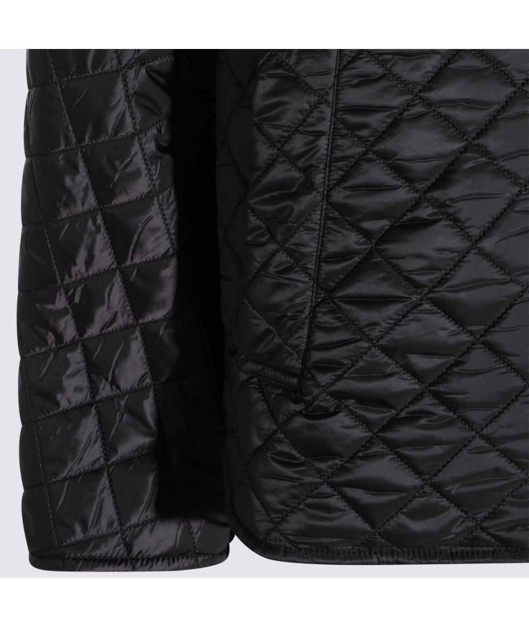 MAX MARA Черная полиэстеровая куртка, фото 3