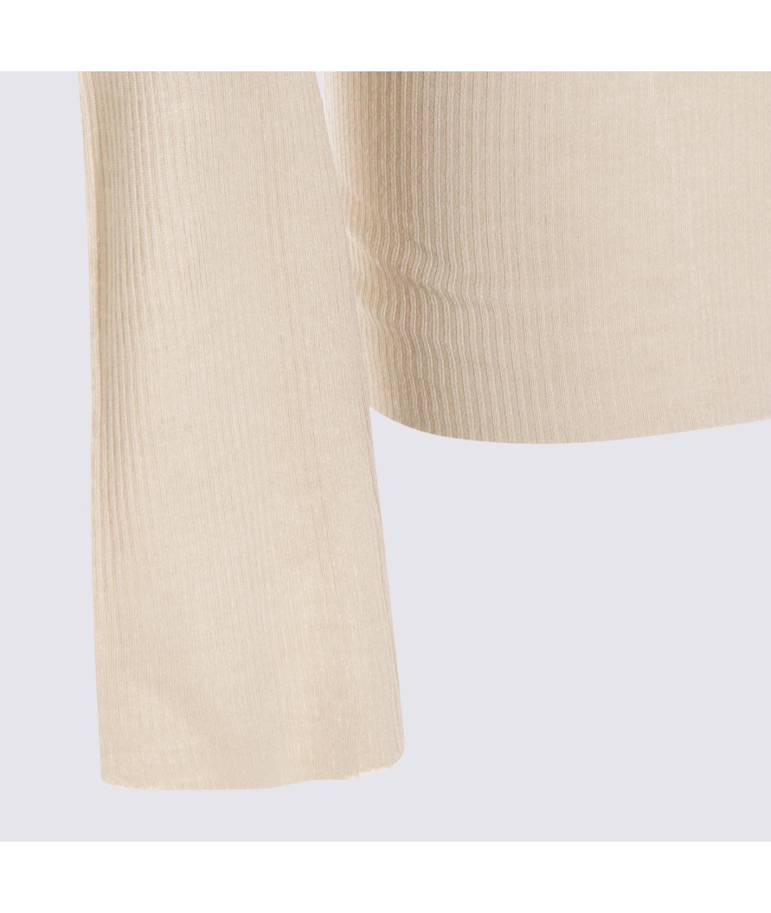 RICK OWENS Бежевый вискозный джемпер / свитер, фото 4