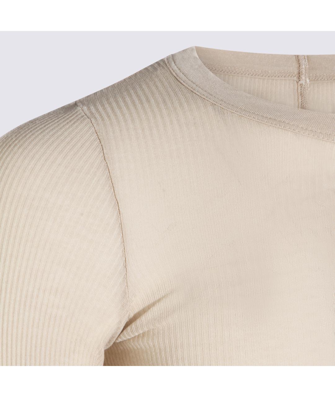 RICK OWENS Бежевый вискозный джемпер / свитер, фото 3