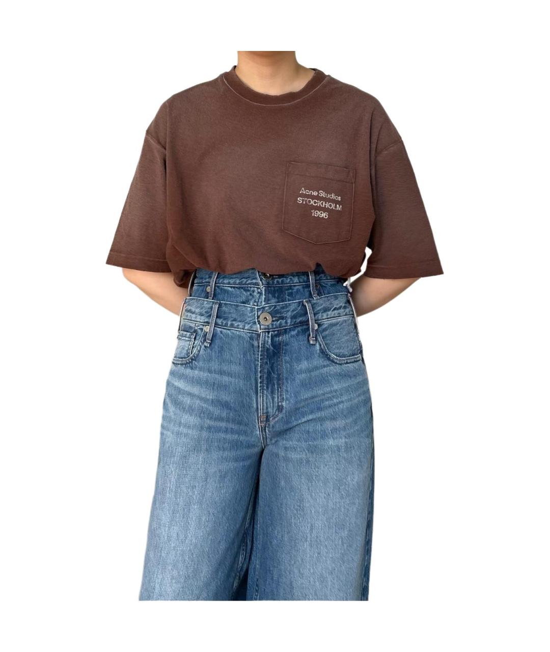 ACNE STUDIOS Красная футболка, фото 5