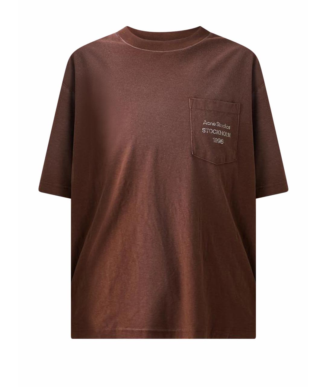 ACNE STUDIOS Красная футболка, фото 1