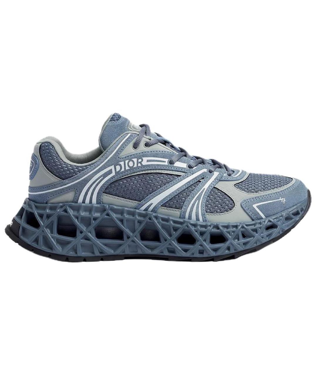 CHRISTIAN DIOR Синие низкие кроссовки / кеды, фото 1