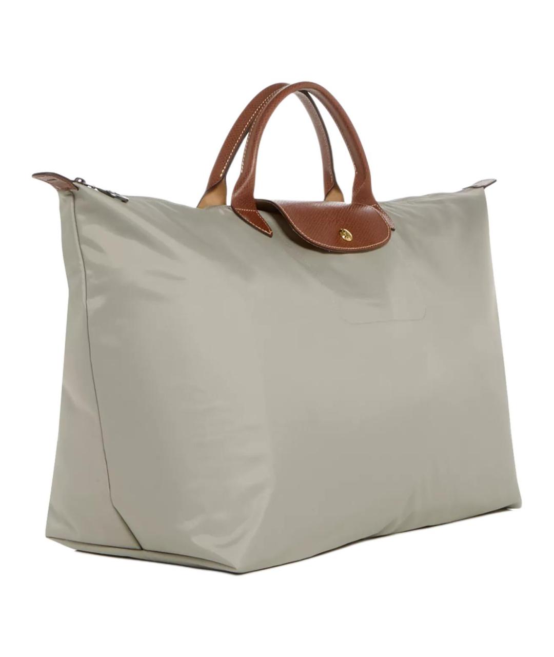 LONGCHAMP Серая сумка тоут, фото 2