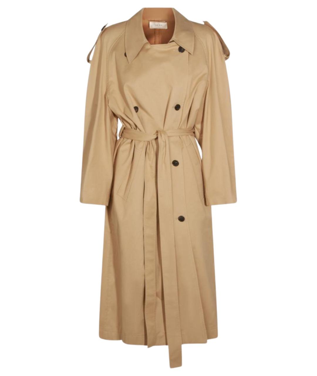 THE ROW Бежевый хлопковый тренч/плащ, фото 1