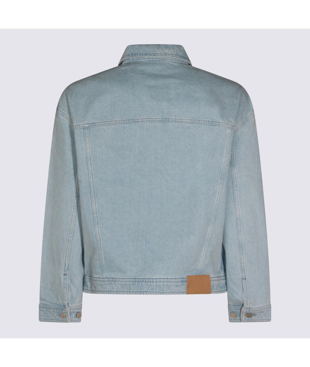 MAISON KITSUNE Синяя хлопковая куртка, фото 2