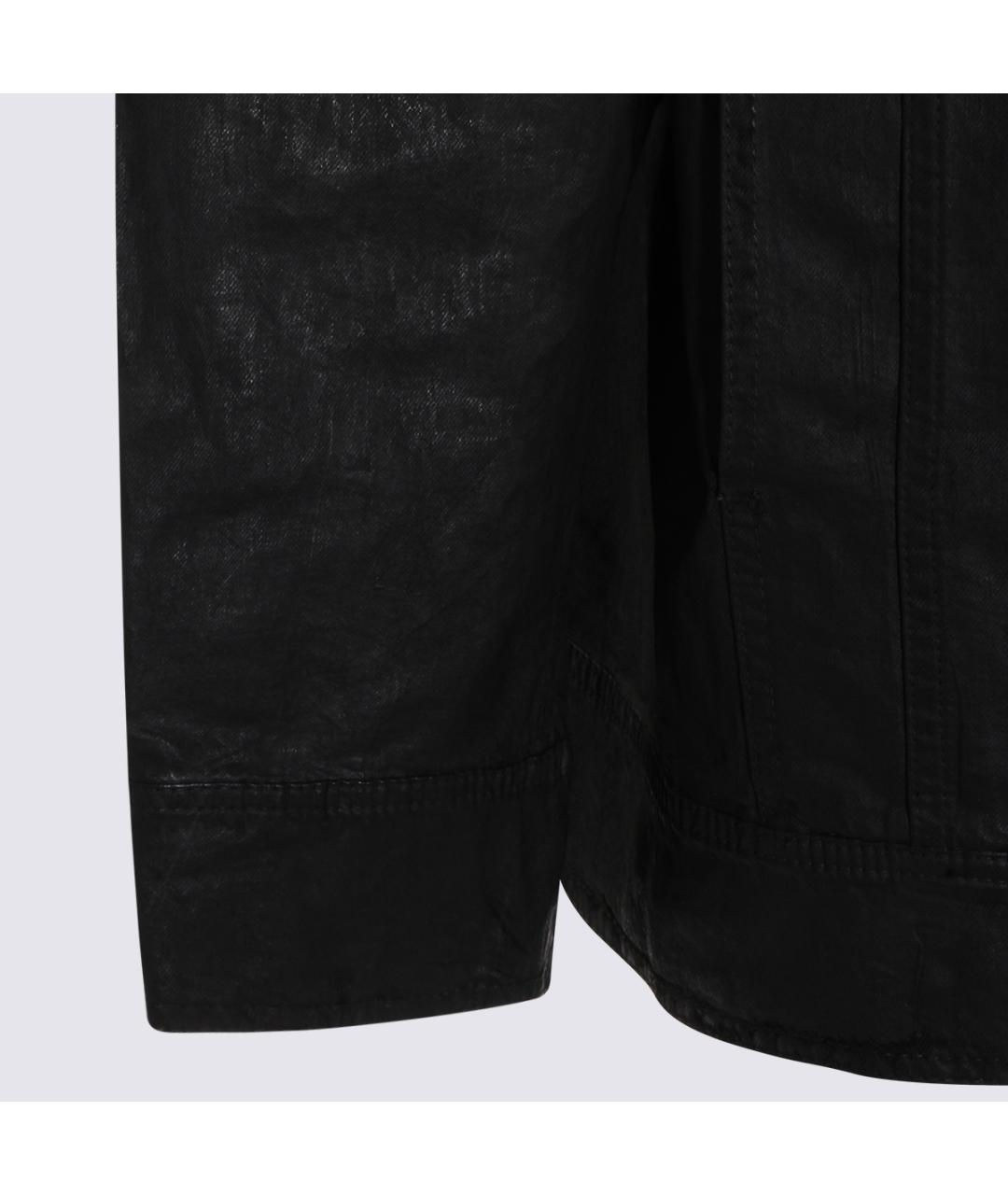 RICK OWENS DRKSHDW Черная хлопковая куртка, фото 4