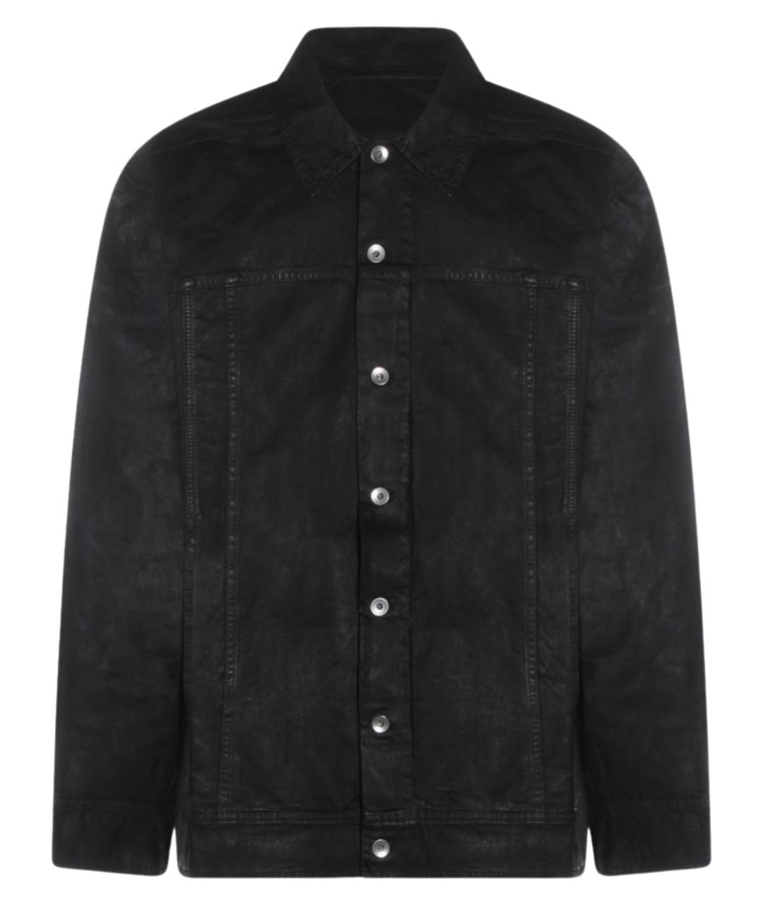 RICK OWENS DRKSHDW Черная хлопковая куртка, фото 1