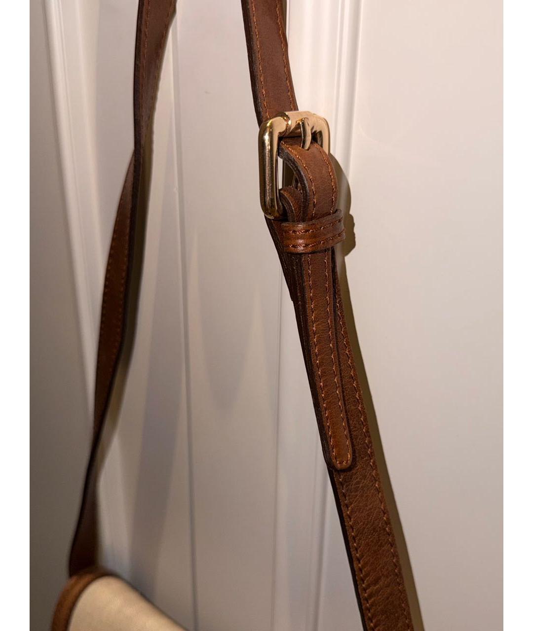 SANDRO Бежевая сумка через плечо, фото 4