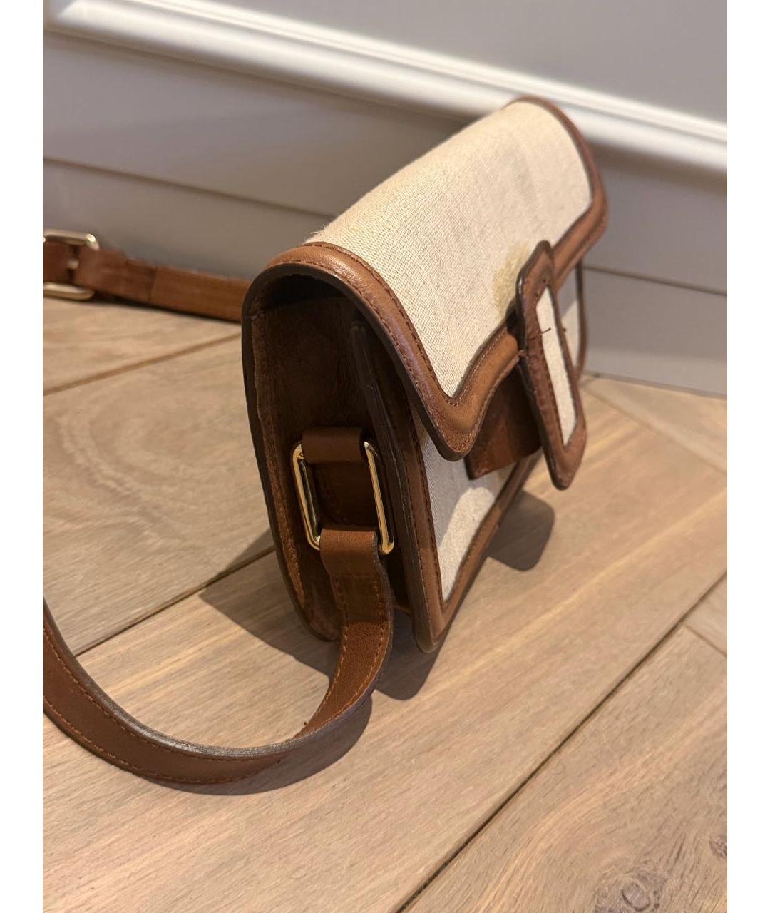 SANDRO Бежевая сумка через плечо, фото 2