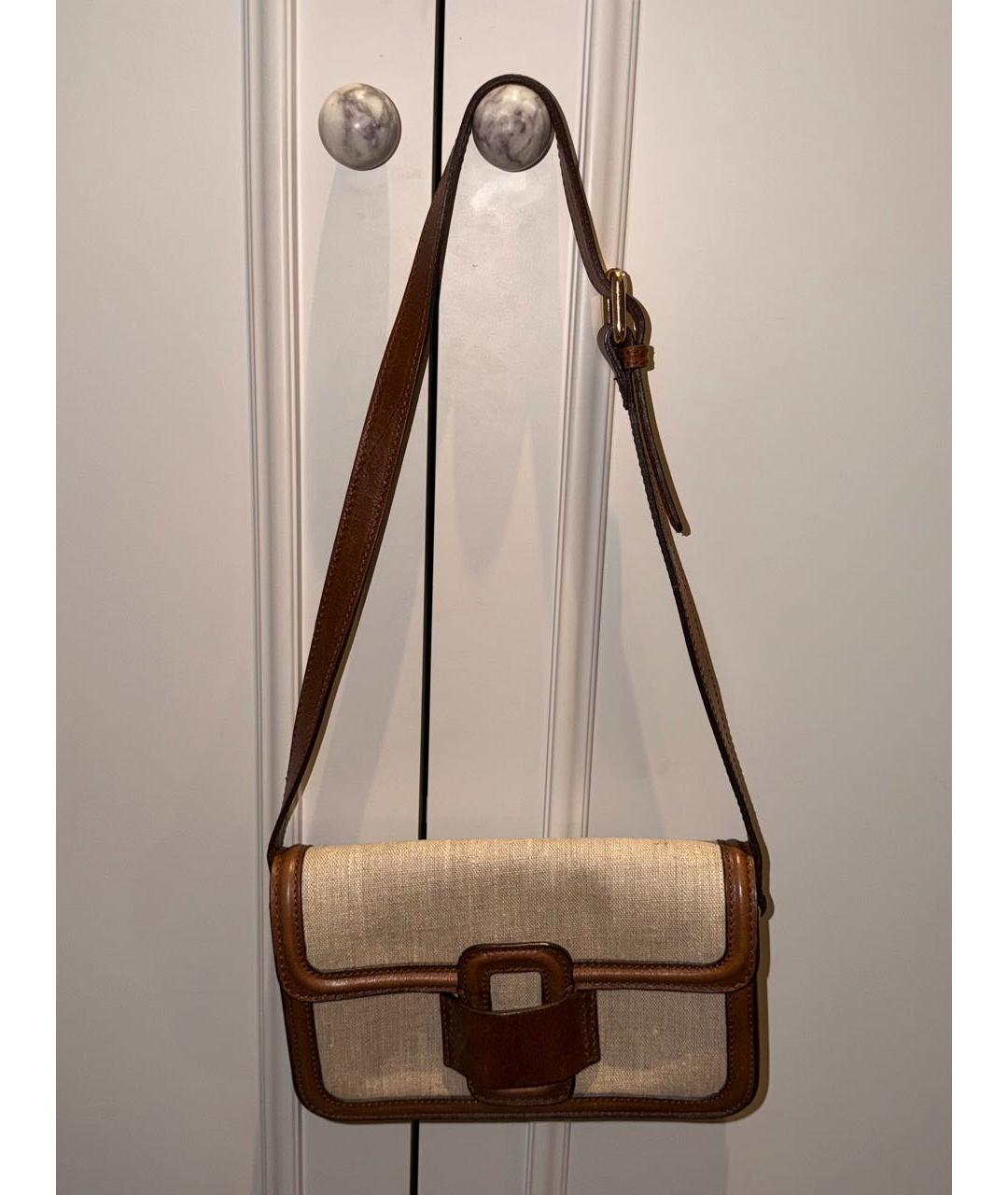 SANDRO Бежевая сумка через плечо, фото 6