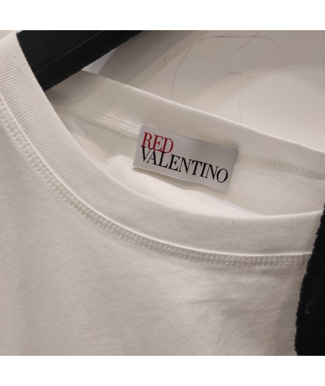 RED VALENTINO Белая вискозная рубашка, фото 8
