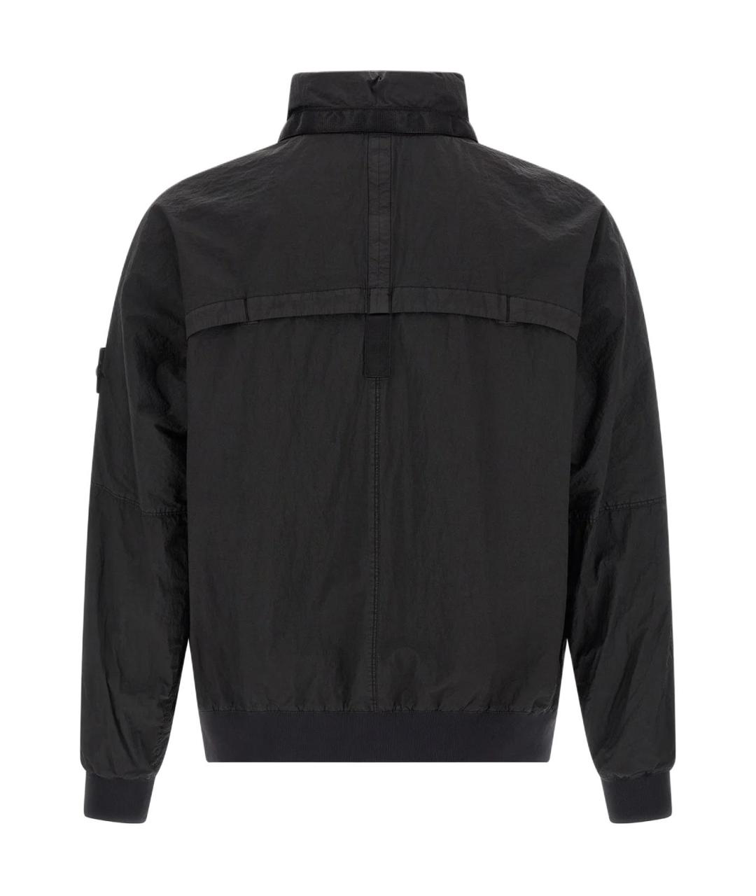 STONE ISLAND Черная куртка, фото 2