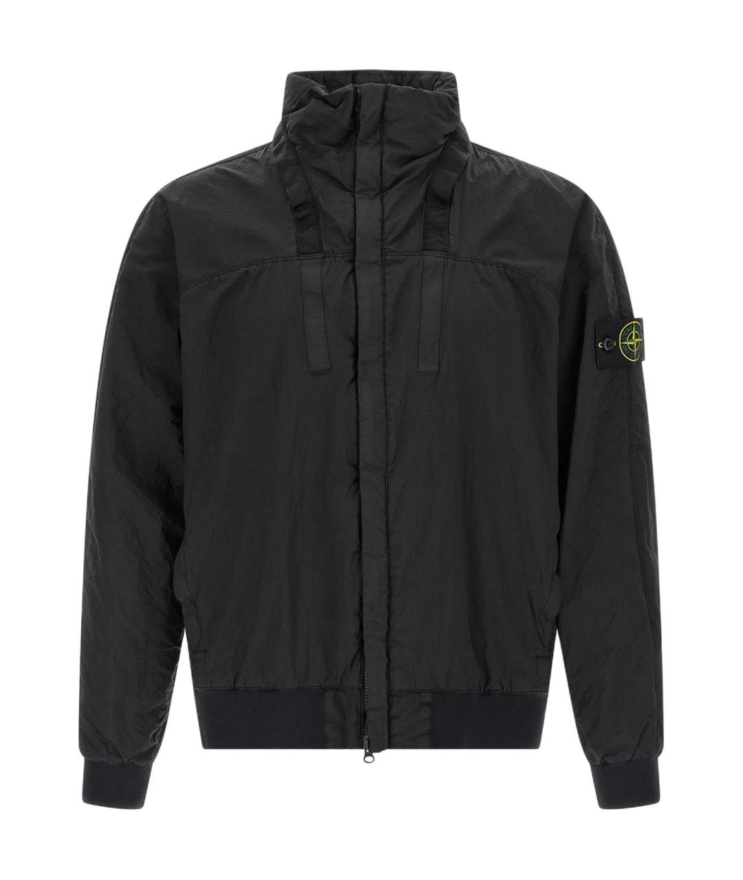STONE ISLAND Черная куртка, фото 1