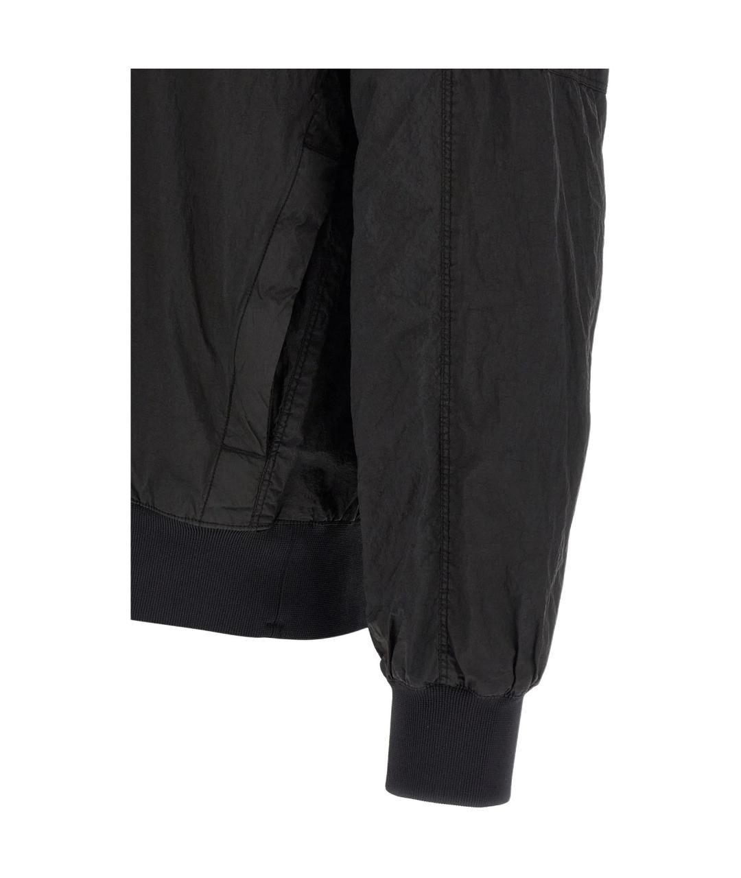 STONE ISLAND Черная куртка, фото 3