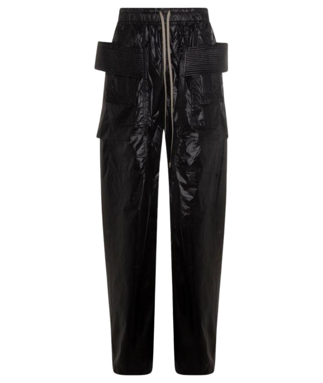 RICK OWENS DRKSHDW Черные полиамидовые повседневные брюки, фото 1