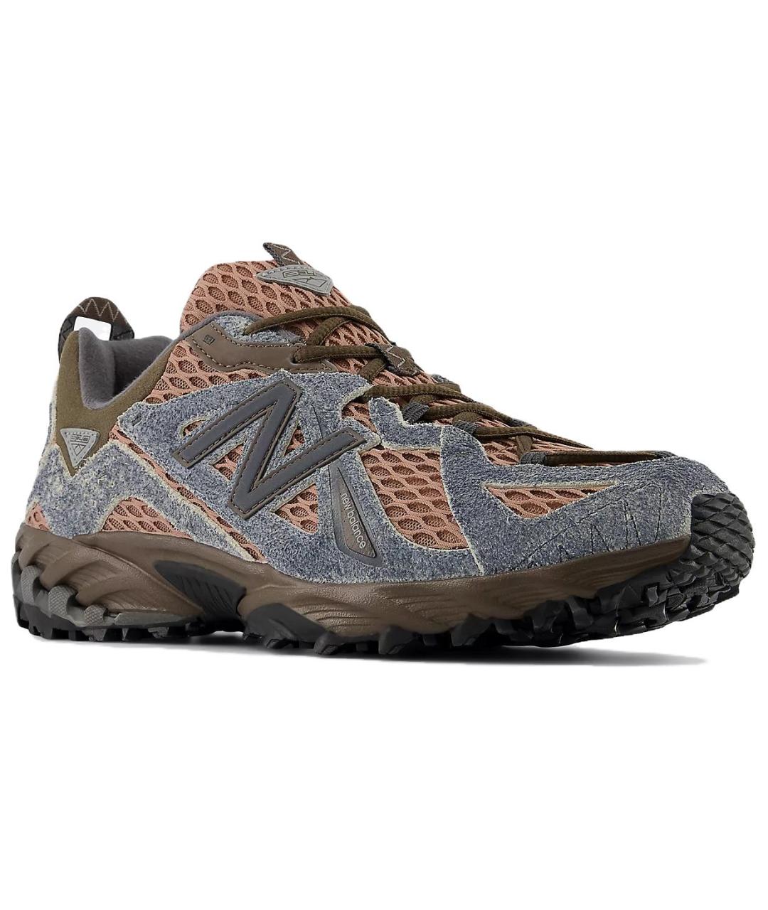 NEW BALANCE Серые низкие кроссовки / кеды, фото 4