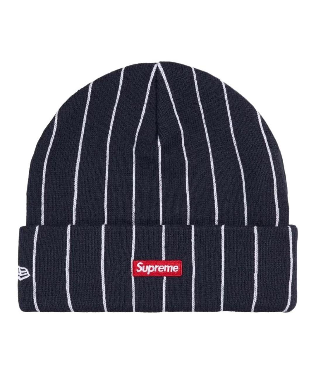 SUPREME Синяя шапка, фото 2