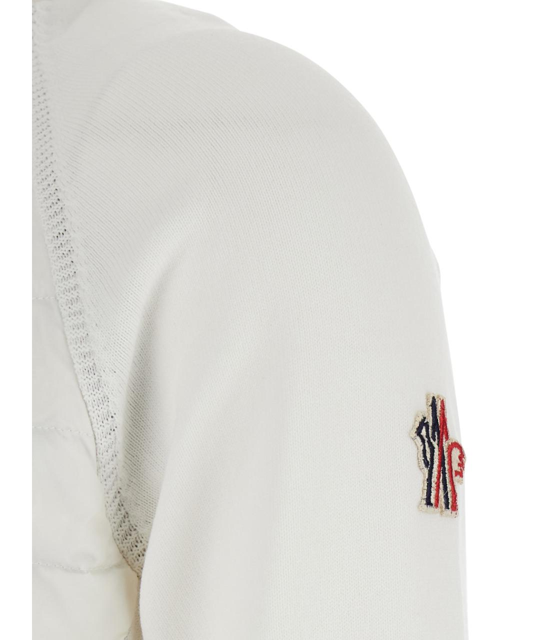 MONCLER GRENOBLE Белая полиамидовая куртка, фото 3