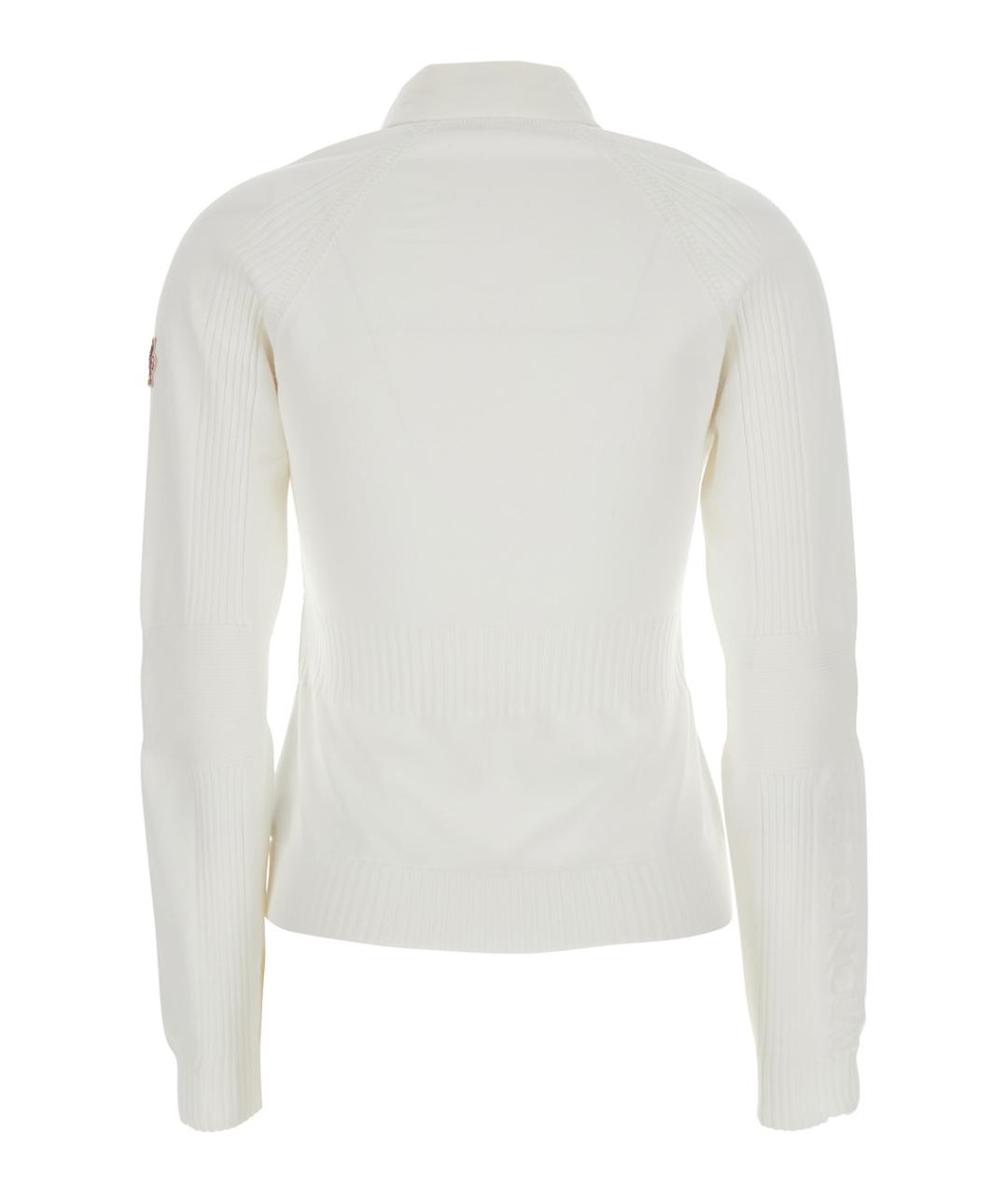 MONCLER GRENOBLE Белая полиамидовая куртка, фото 2