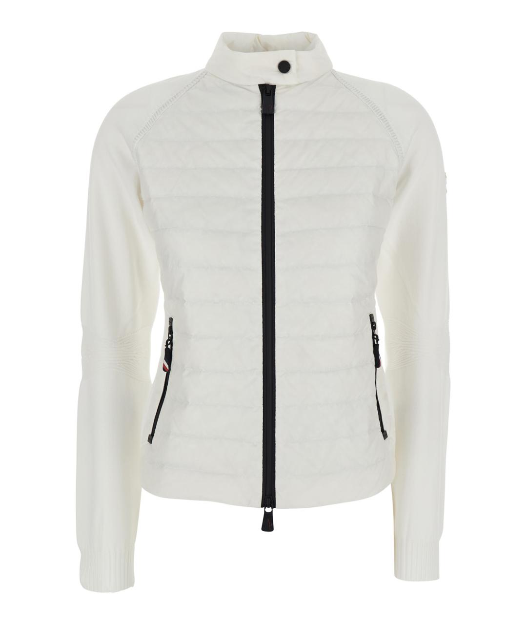 MONCLER GRENOBLE Белая полиамидовая куртка, фото 1