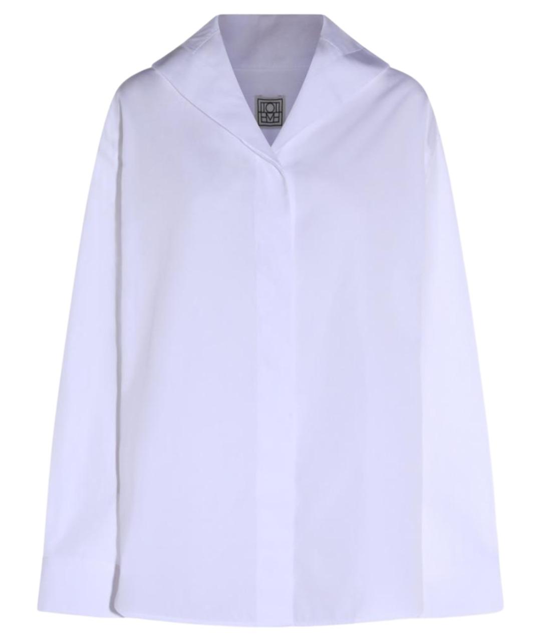 TOTEME Белая хлопковая рубашка, фото 1