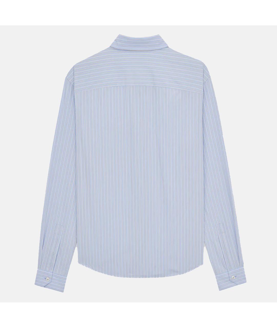 SAINT LAURENT Голубая хлопковая рубашка, фото 2
