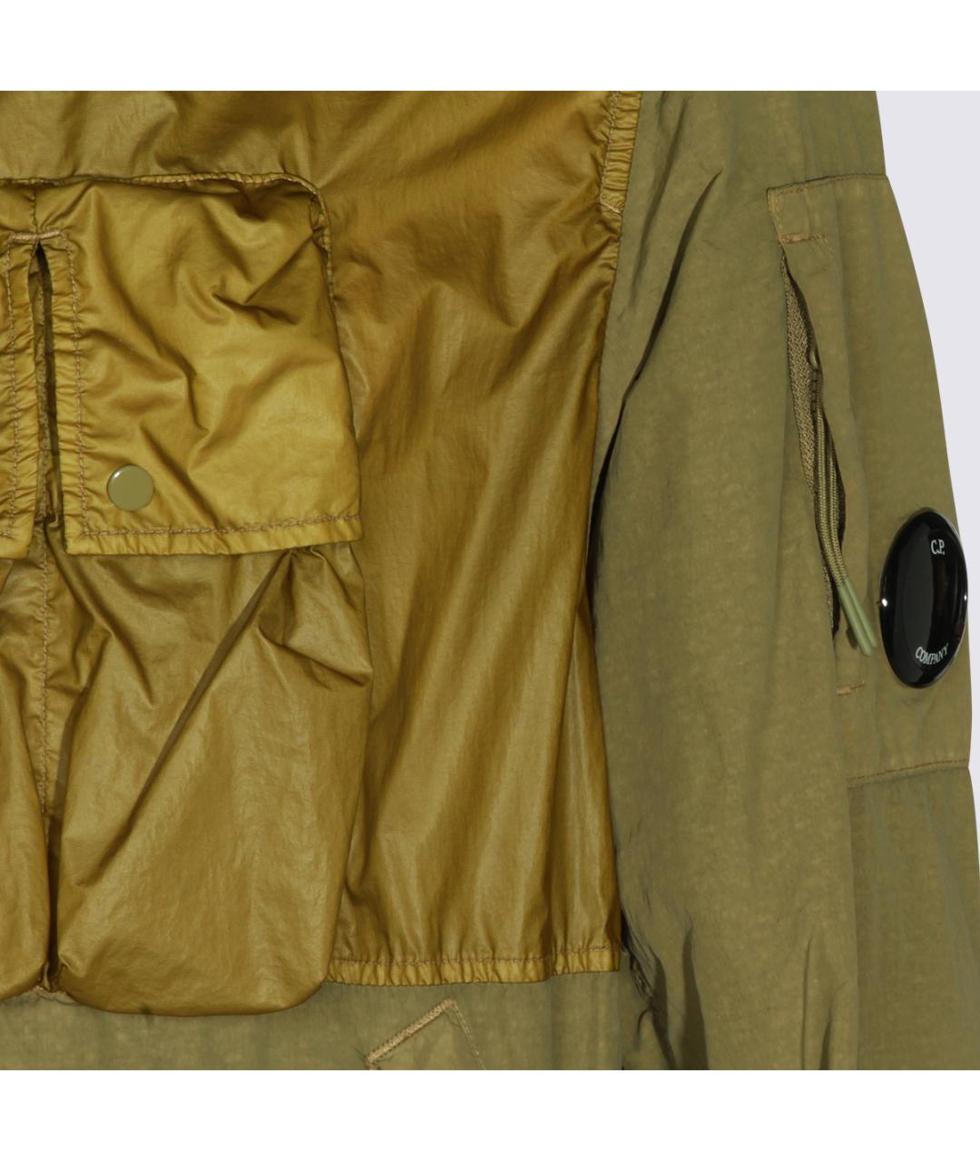 CP COMPANY Зеленая полиамидовая куртка, фото 3