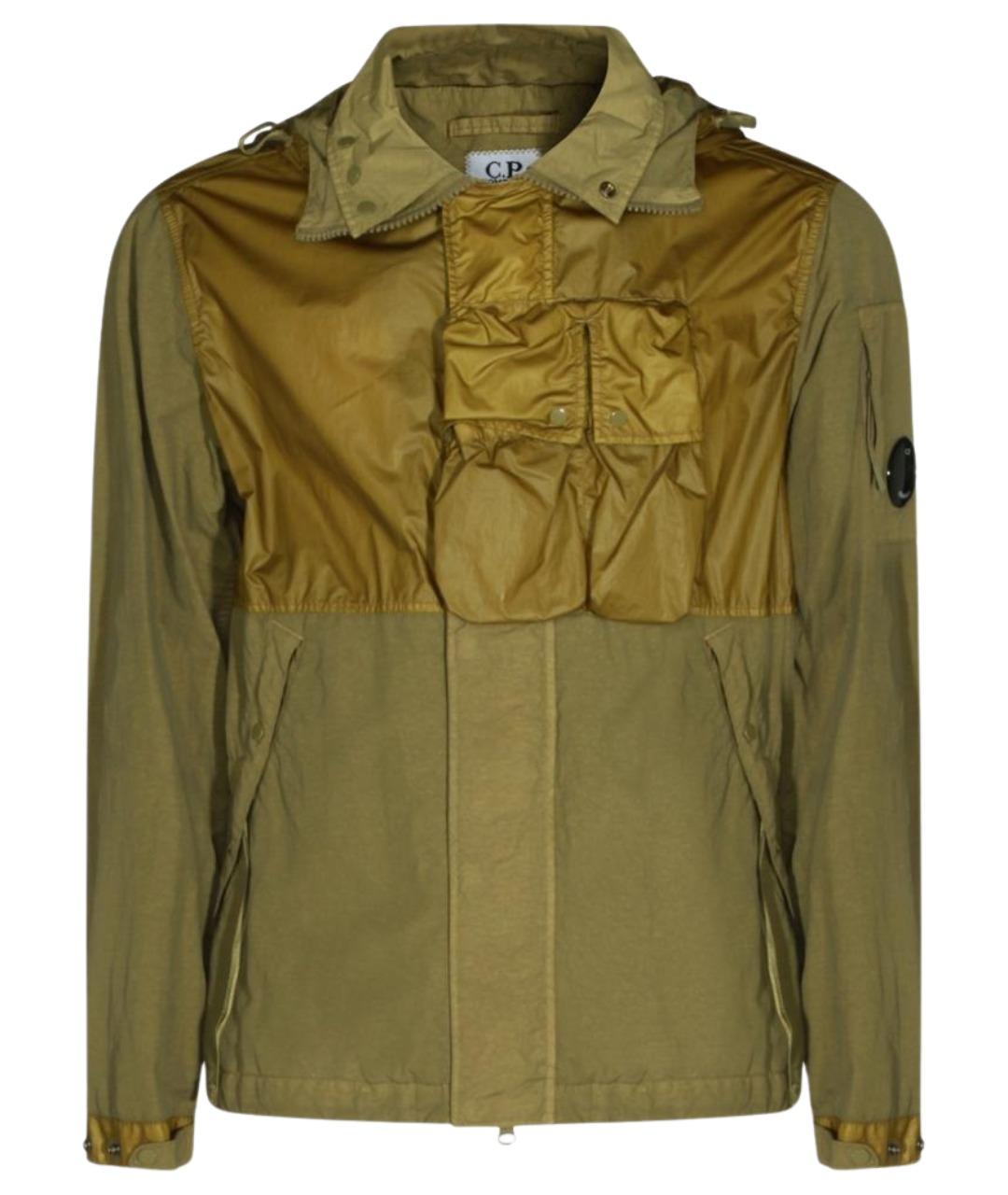 CP COMPANY Зеленая полиамидовая куртка, фото 1