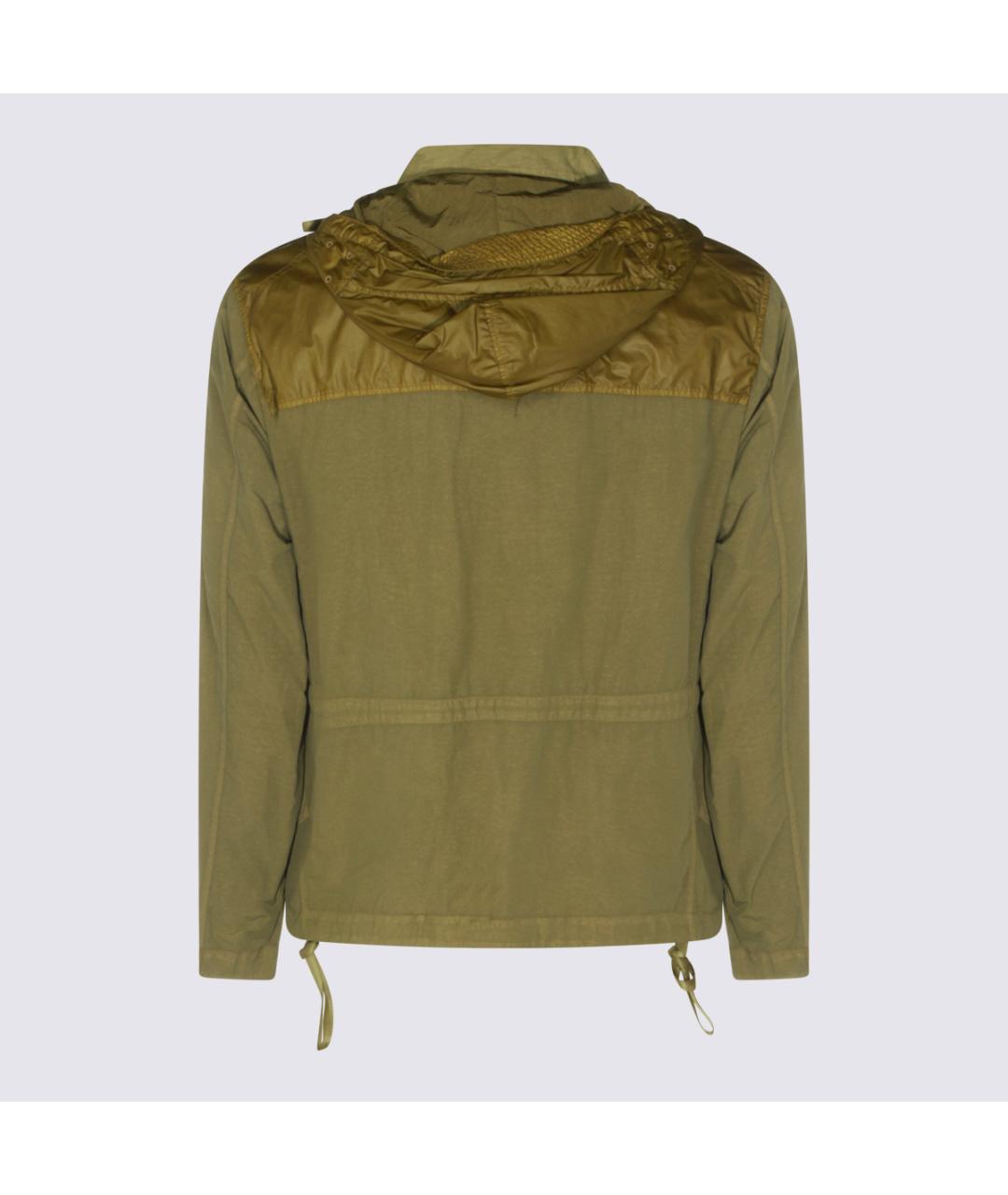 CP COMPANY Зеленая полиамидовая куртка, фото 2