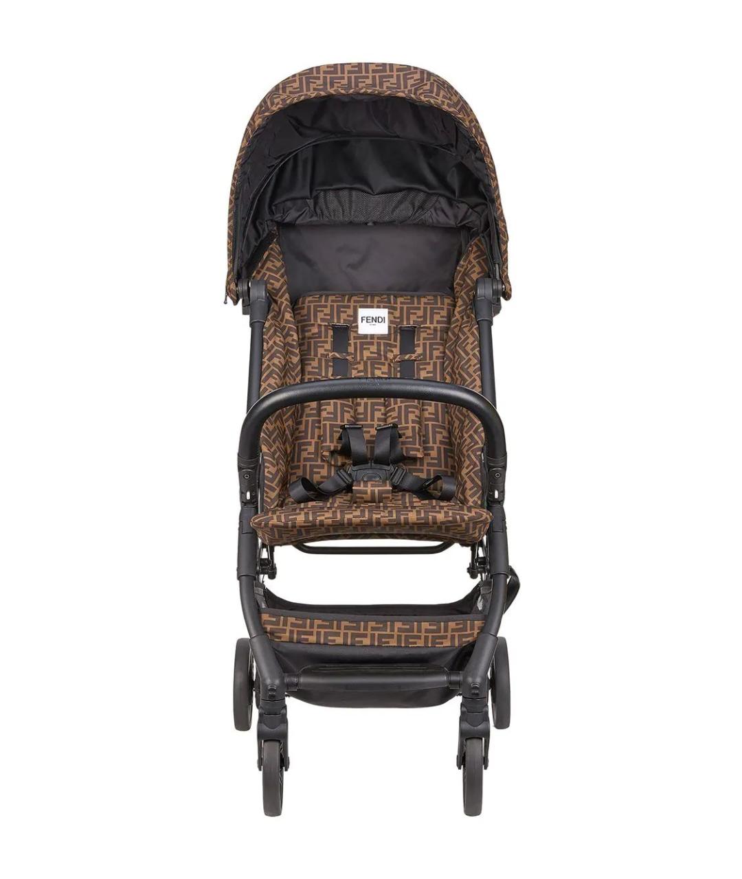 FENDI Коричневая коляска, фото 1