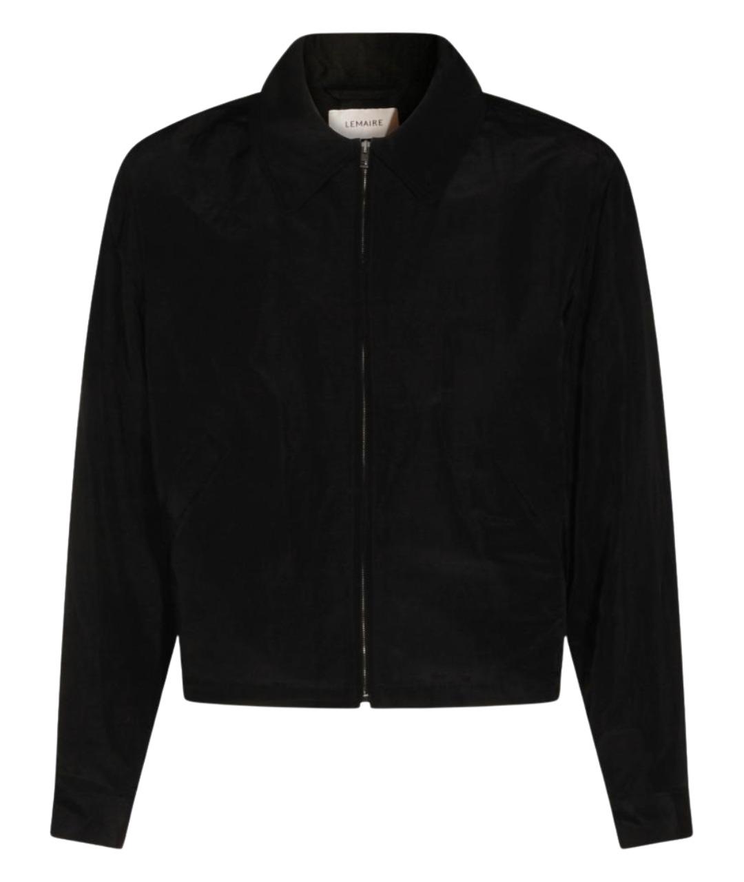 LEMAIRE Черная вискозная куртка, фото 1