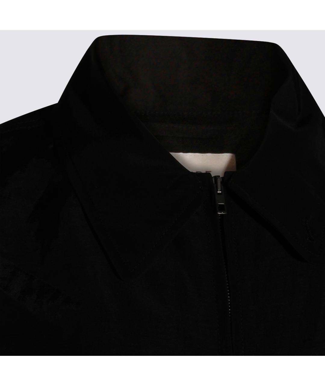 LEMAIRE Черная вискозная куртка, фото 4