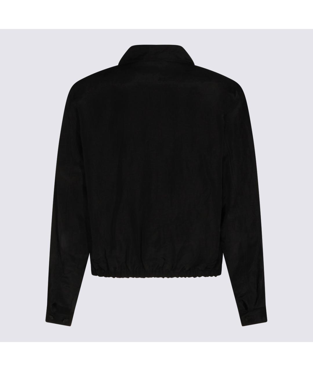 LEMAIRE Черная вискозная куртка, фото 2