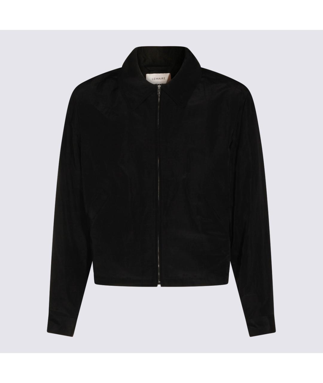 LEMAIRE Черная вискозная куртка, фото 5