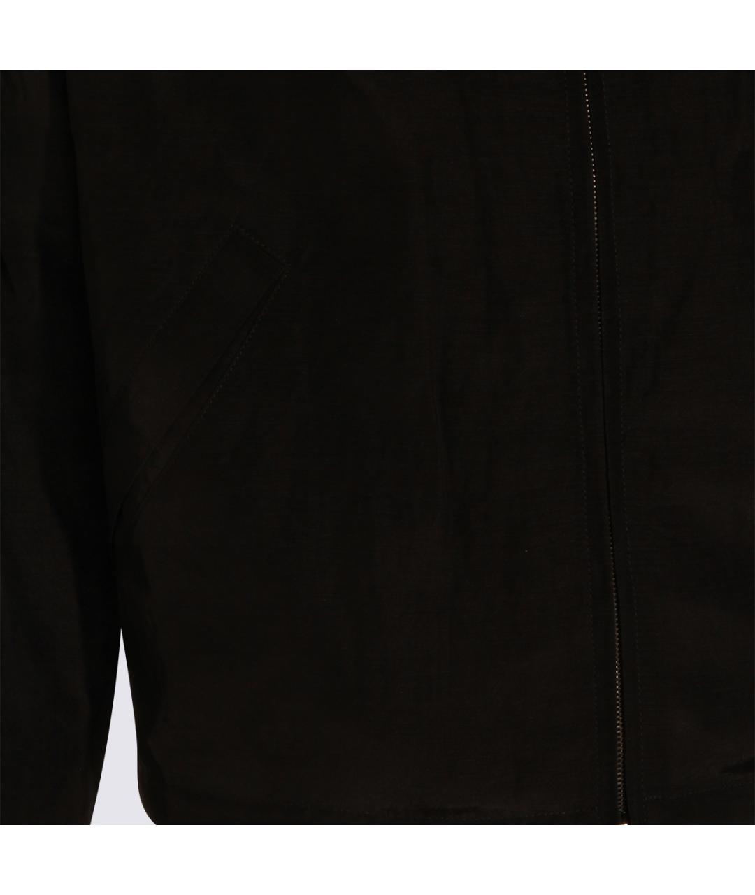 LEMAIRE Черная вискозная куртка, фото 3