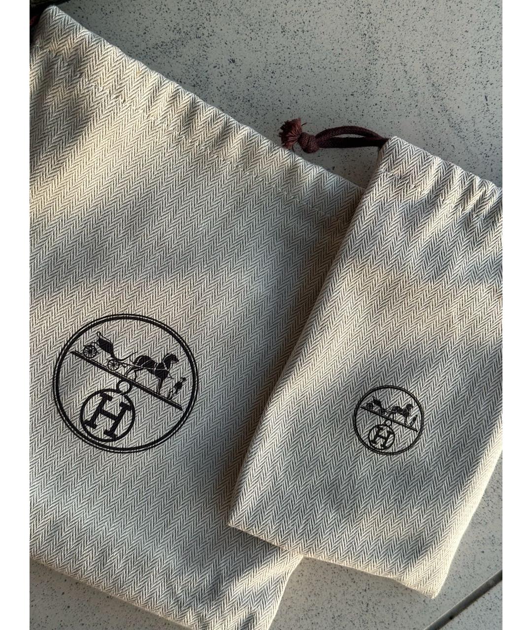 HERMES Черная сумка через плечо из лакированной кожи, фото 3