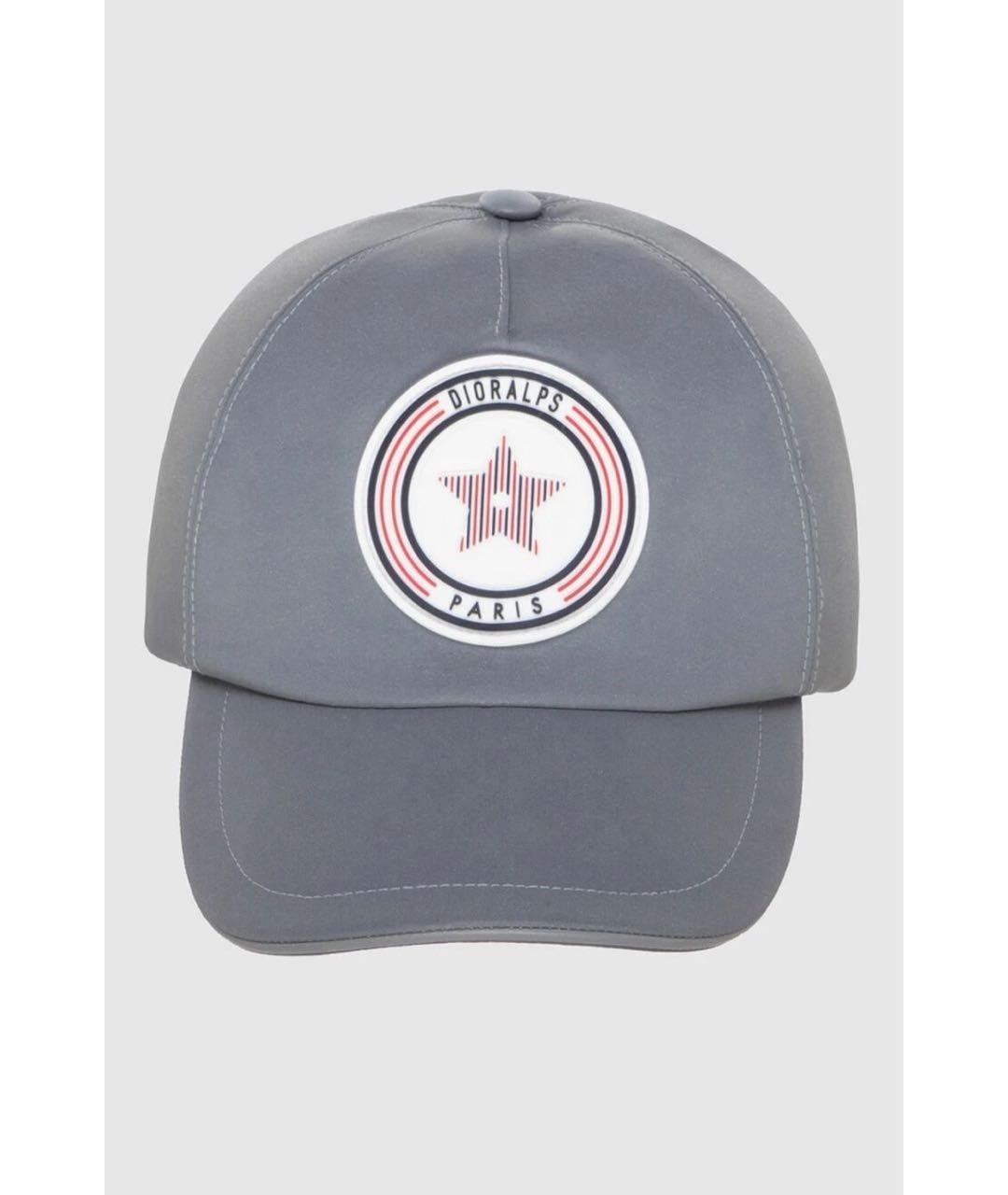 CHRISTIAN DIOR Серая хлопковая кепка/бейсболка, фото 6