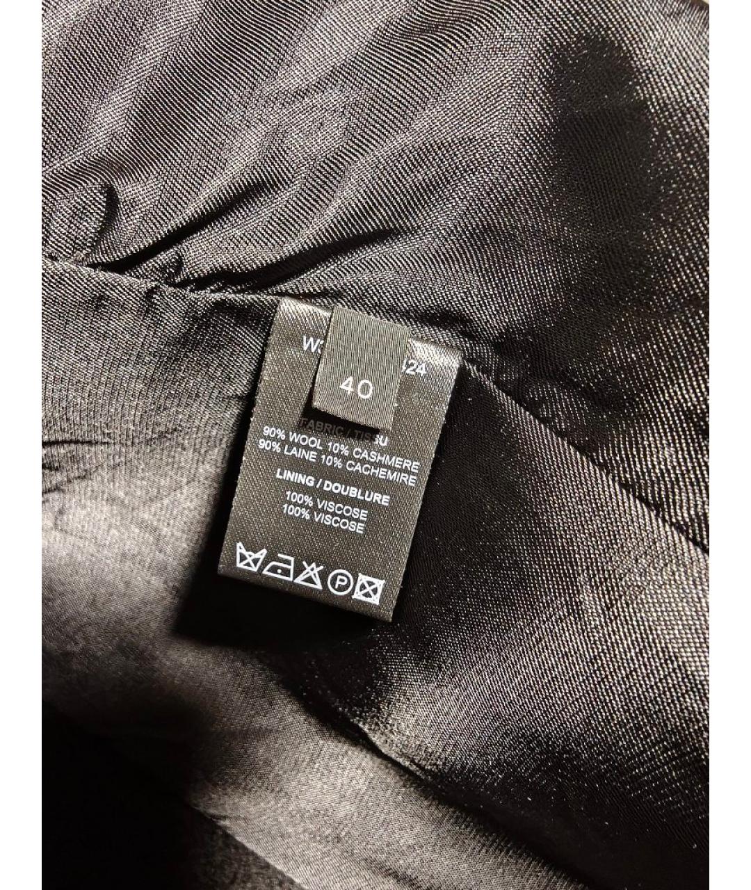 JOSEPH Черное шерстяное пальто, фото 7