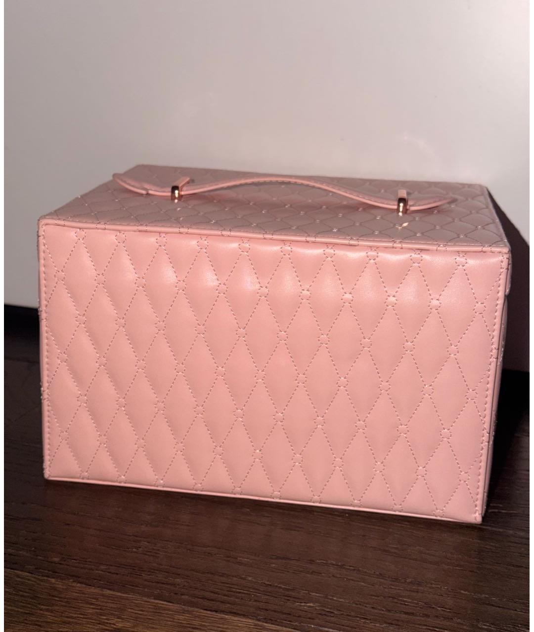 CHARLOTTE TILBURY Розовая косметичка из искусственной кожи, фото 2