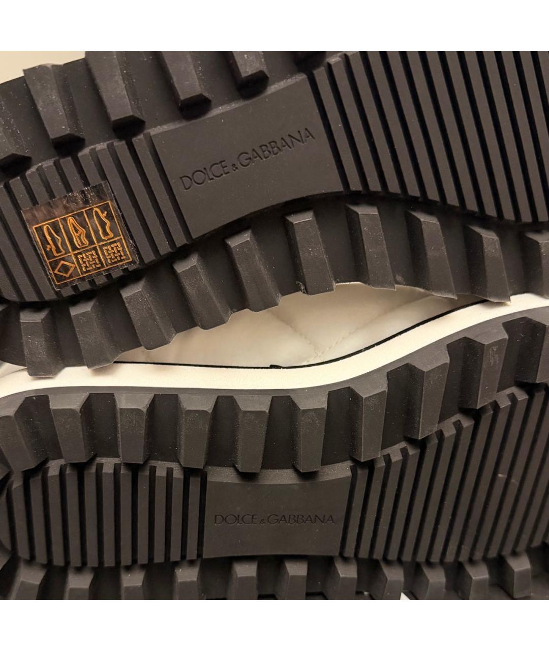 DOLCE&GABBANA Белые полусапоги, фото 5