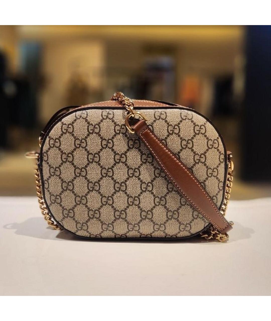 GUCCI Бежевая сумка через плечо, фото 2